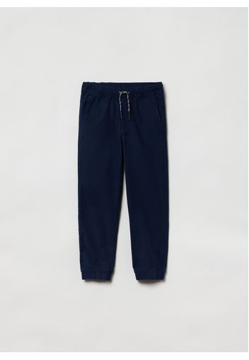 GAP - Pantalone jogger con coulisse, Uomo, Blu, Taglia L