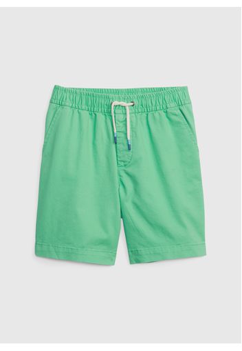 GAP - Shorts in cotone con coulisse, Uomo, Verde, Taglia XXL