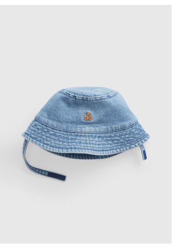 GAP - Cappello alla pescatora in denim, Denim, Taglia 0-6M