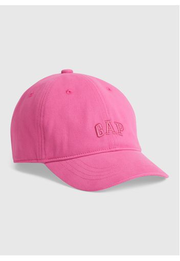 GAP - Berretto da baseball con ricamo logo, Donna, Rosa, Taglia S/M