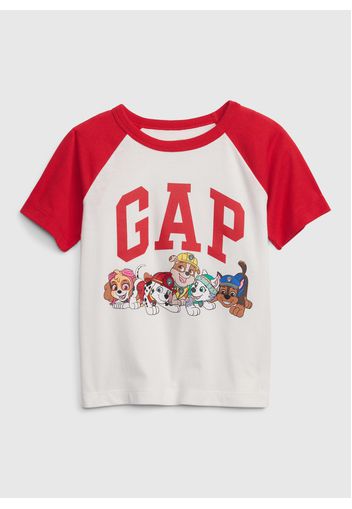 GAP - T-shirt con stampa Paw Patrol e logo, Uomo, Multicolor, Taglia 2YRS