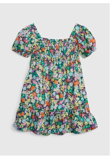 GAP - Vestito con stampa floreale, Donna, Multicolor, Taglia 3YRS