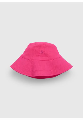 GAP - Cappello alla pescatora con ricamo orsetto, Donna, Rosa, Taglia S/M