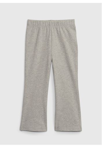 GAP - Leggings flare fit in cotone stretch, Donna, Grigio, Taglia 2YRS