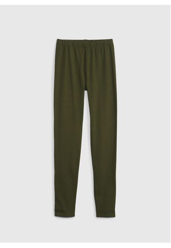 GAP - Leggings in cotone bio, Donna, Verde, Taglia XXL