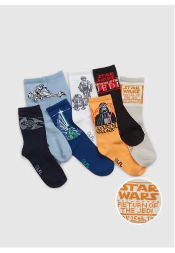 GAP - Multipack sette calze disegno Star Wars, Uomo, Multicolor, Taglia M