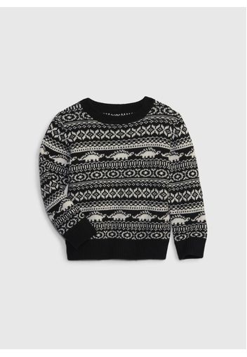 GAP - Pullover con lavorazione Fair Isle, Uomo, Multicolor, Taglia 3Y\98