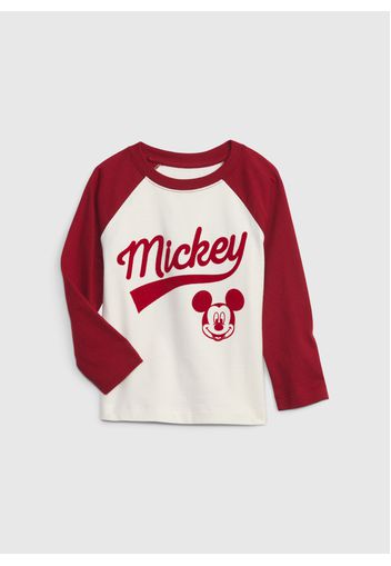 GAP - T-shirt in cotone bio con stampa Disney Topolino, Uomo, Multicolor, Taglia 4Y\104