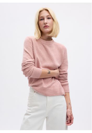 GAP - Pullover con scollo rotondo, Donna, Rosa, Taglia M