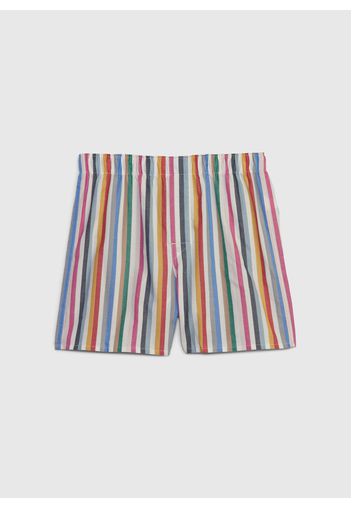 GAP - Boxer in cotone a righe multicolor, Uomo, Multicolor, Taglia M