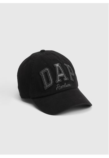 GAP - Cappello da baseball ricamo Dapper Dan of Harlem, Uomo, Nero, Taglia TAGLIA UNICA