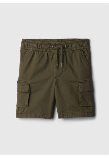 GAP - Bermuda cargo con coulisse, Uomo, Verde muschio, Taglia 2Y/92