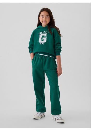 GAP - Joggers in felpa, Donna, Verde scuro, Taglia M/128