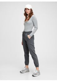 GAP - Joggings con coulisse, Donna, Grigio, Taglia L