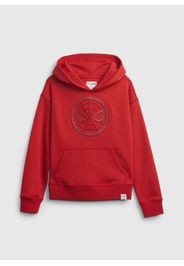 GAP - Felpa con cappuccio Marvel Spider-Man, Uomo, Rosso, Taglia XS