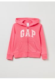 GAP - Full-zip con cappuccio e patch logo, Donna, Rosa, Taglia S