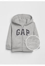 GAP - Full-zip in felpa con cappuccio, Uomo, Blu, Taglia 12-18