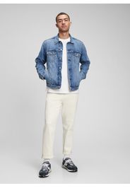 GAP - Giacca corta in denim acid wash, Uomo, Denim, Taglia S