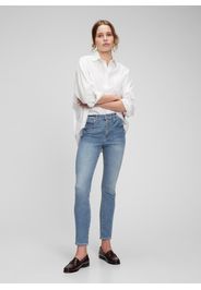 GAP - Jeans skinny fit stretch con scoloriture, Donna, Denim, Taglia 24REG