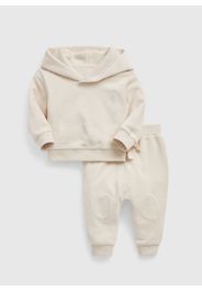 GAP - Jogging set in corduroy, Bianco, Taglia 0-3M