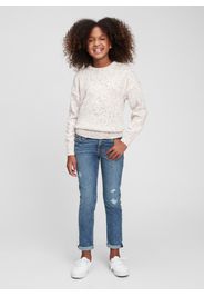 GAP - Jeans girlfriend con abrasioni, Donna, Denim, Taglia 10