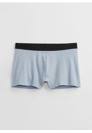 GAP - Boxer parigamba micro pois, Uomo, Azzurro, Taglia M