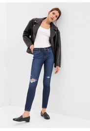 GAP - Jeans skinny fit con abrasioni, Donna, Denim, Taglia 26REG