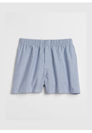 GAP - Boxer in cotone oxford, Uomo, Azzurro, Taglia XL