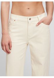 GAP - Jeans straight fit a vita bassa, Donna, Bianco, Taglia 24REG