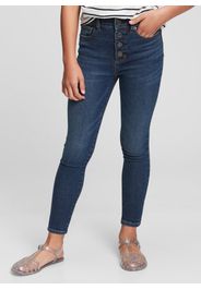 GAP - Jeggings a vita alta cinque tasche, Donna, Denim, Taglia 5