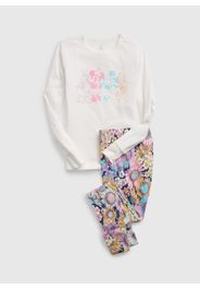 GAP - Pigiama in cotone stampa personaggi Disney, Donna, Multicolor, Taglia 8