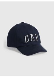 GAP - Berretto da baseball con patch logo, Uomo, Blu, Taglia S/M