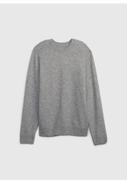 GAP - Pullover con scollo rotondo e maniche raglan, Uomo, Grigio, Taglia S