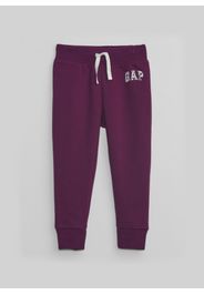 GAP - Joggers in felpa con stampa logo, Donna, Viola, Taglia L\140