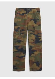 GAP - Pantaloni cargo con trama ripstop, Uomo, Multicolor, Taglia XL\152-158