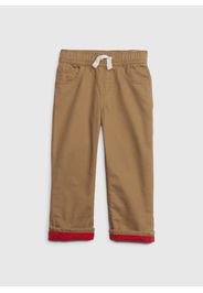 GAP - Joggers in cotone cinque tasche, Uomo, Beige, Taglia 2Y\92