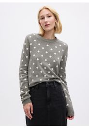 GAP - Pullover con scollo rotondo, Donna, Multicolor, Taglia S