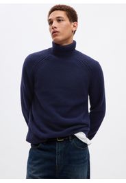 GAP - Pullover con lavorazione a punto riso, Uomo, Blu, Taglia M