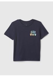 GAP - T-shirt con stampa Paw Patrol e logo, Uomo, Blu scuro, Taglia 6-12M;62-74