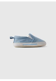 GAP - Scarpine in denim, Lavaggio chiaro, Taglia 3-6M/56-62