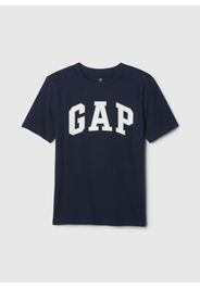 GAP - T-shirt GAP blu in cotone, Bambino, Blu scuro, Taglia XS/99-114