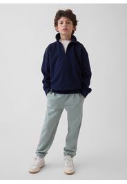 GAP - Pantaloni jogger in misto cotone verdi da ragazzo regular fit, Bambino, Verde chiaro, Taglia M/130-137