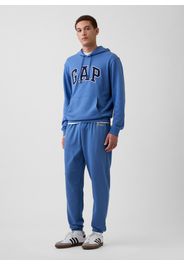 GAP - Joggers in misto cotone con logo, , Blu, Taglia S