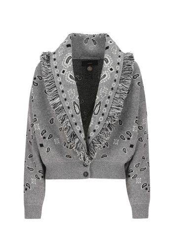 Bandana Jacquard Cardi-bomber