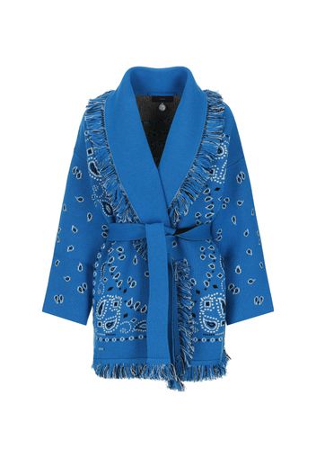 Bandana Jacquard Cardigan