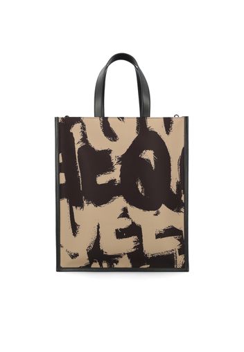 Tote Bag North South Mcqueen Graffiti Edge