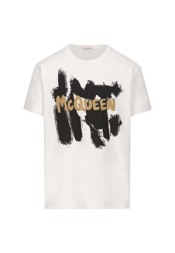 T-shirt Mcqueen Graffiti