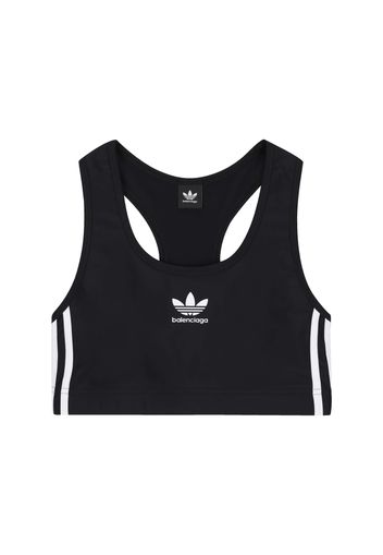 BALENCIAGA / ADIDAS ATHLETIC BRA IN BLACK