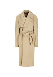 Trench In Gabardine