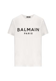 T-shirt In Cotone Con Logo Balmain